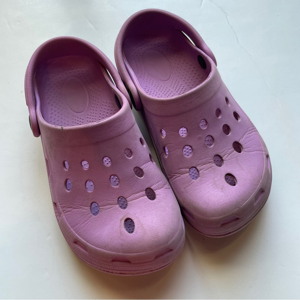 Purple Clog Shoes